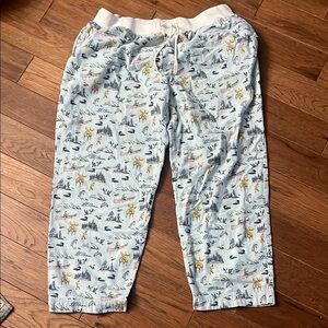 L.L. Bean outdoor flannel print  Pajama Pants